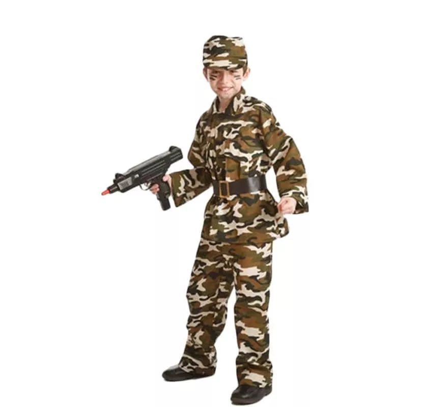 Translation missing: fr.Disfraz de Militar para niños
