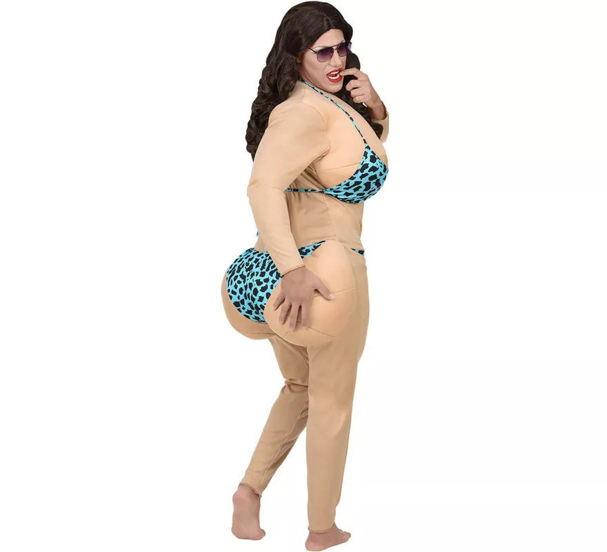 Translation missing: fr.Disfraz de Miss Bikini Acolchado para hombre