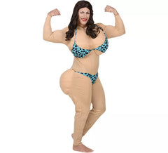 Déguisement Miss bikini rembourré homme