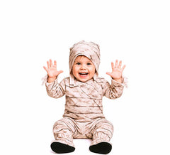 Déguisement de momie avec bonnet pour bébé