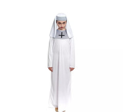 Déguisement nonne blanche fille