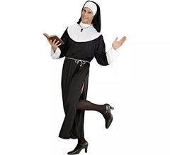 Déguisement de nonne coquette Carmelo adulte