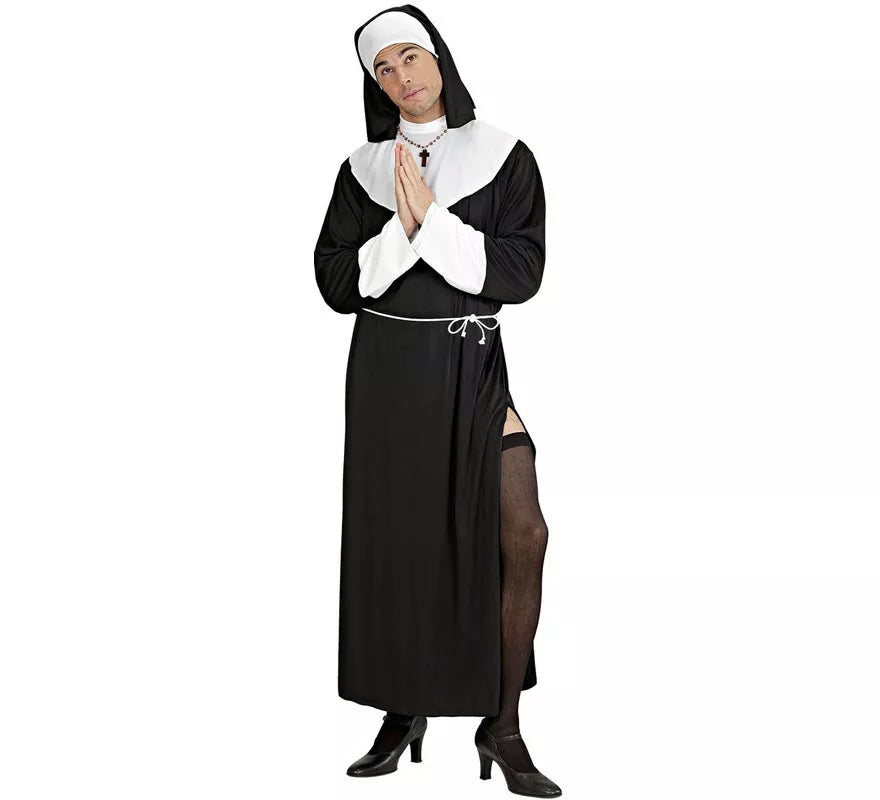 Translation missing: fr.Disfraz de Monja Carmelo coqueta para adulto