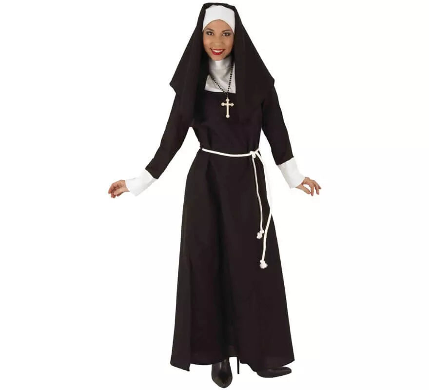 Translation missing: fr.Disfraz de Monja Clásico para mujer