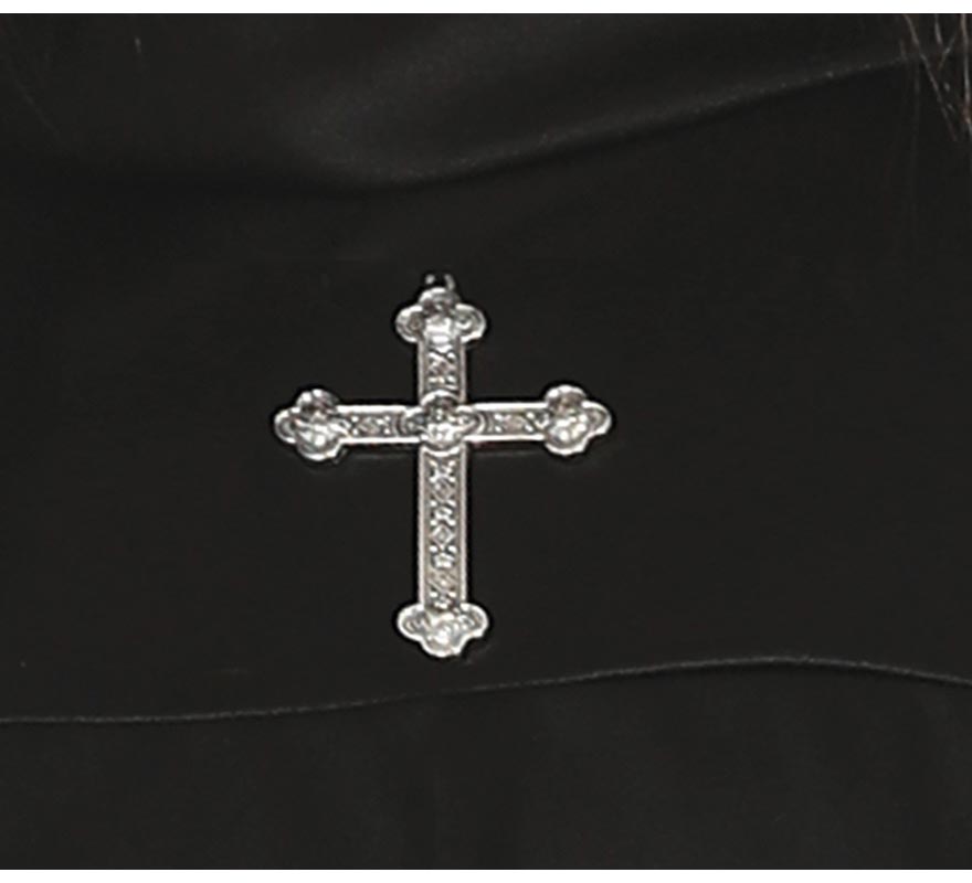 Translation missing: fr.Disfraz de Monja Gótica con túnica negra para mujer