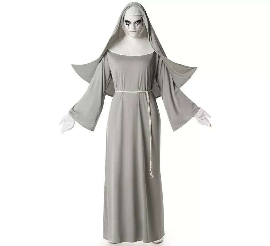 Translation missing: fr.Disfraz de Monja gris para mujer