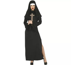 Déguisement de nonne maléfique femme