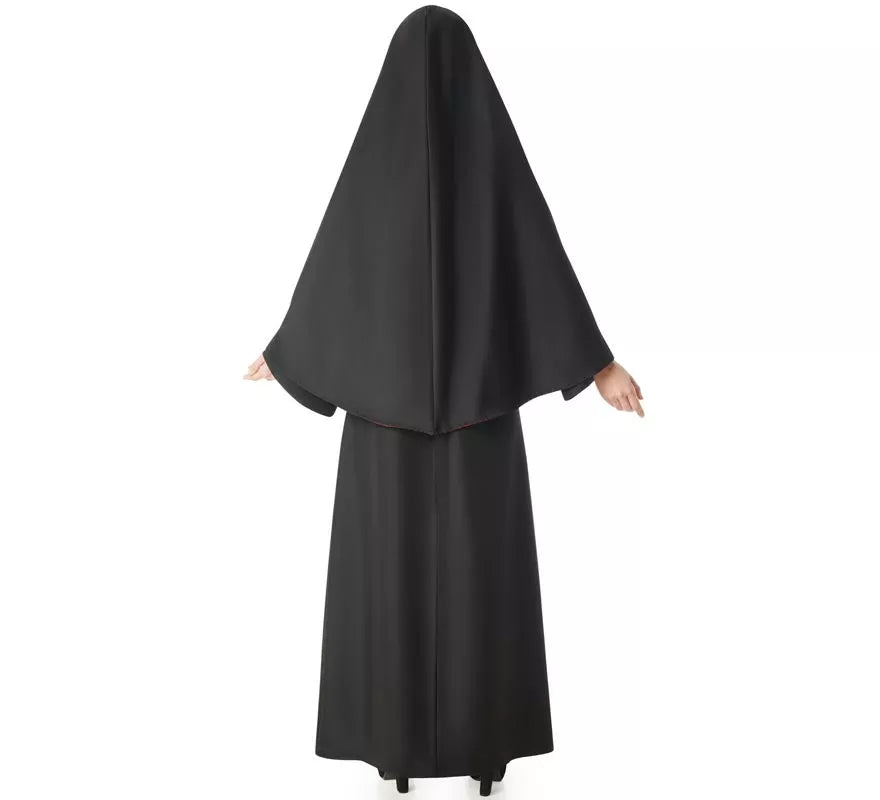 Translation missing: fr.Disfraz de Monja negro para mujer