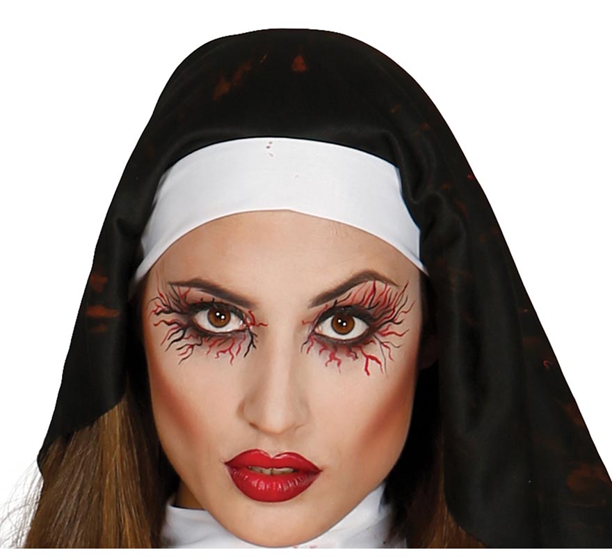 Disfraz de Monja Zombie para mujer