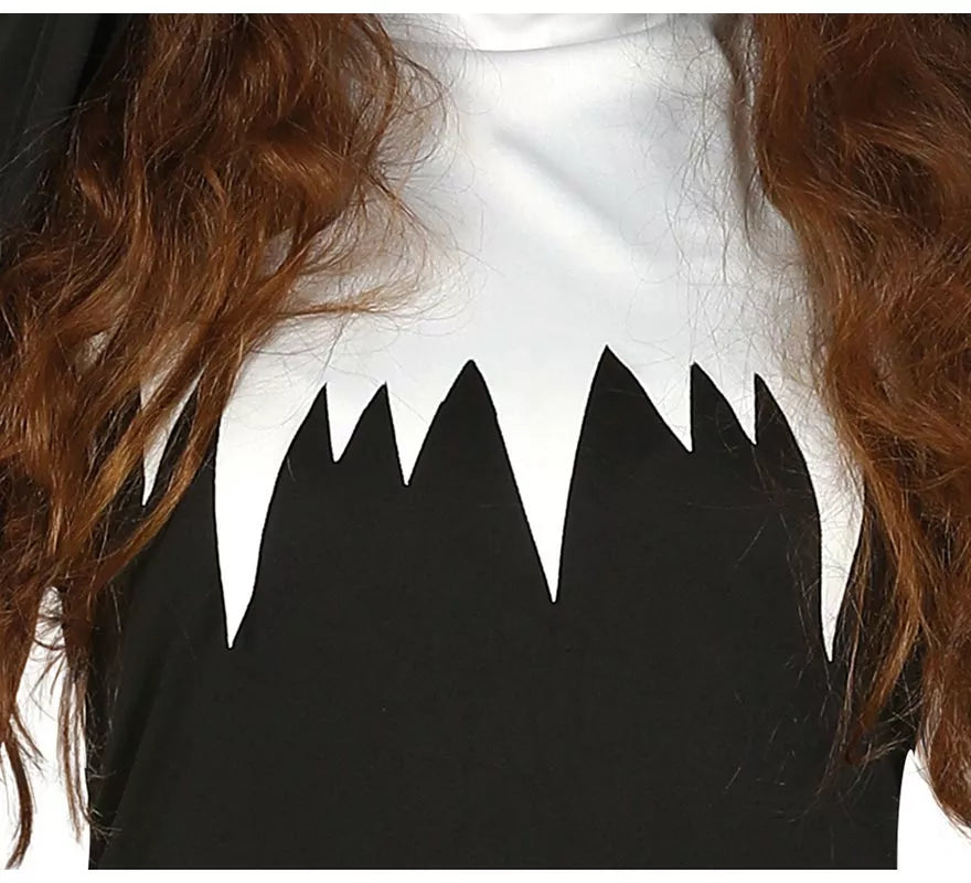 Disfraz de Monja Zombie para mujer