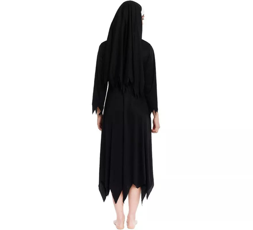 Translation missing: fr.Disfraz de Monja Zombie túnica con picos para mujer