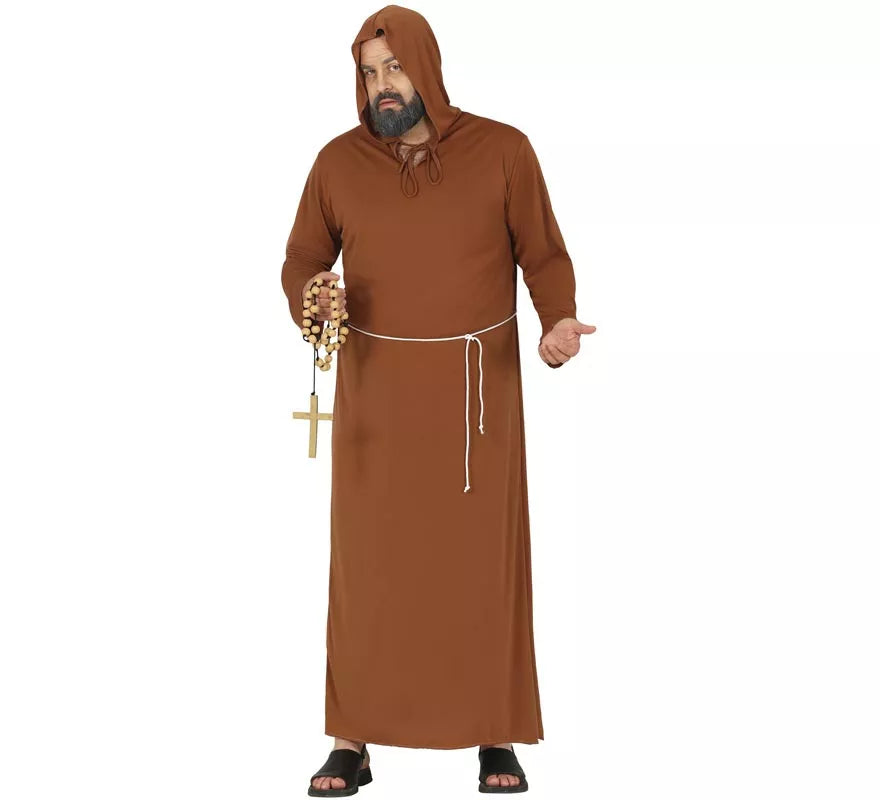 Translation missing: fr.Disfraz de Monje Fraile para hombre