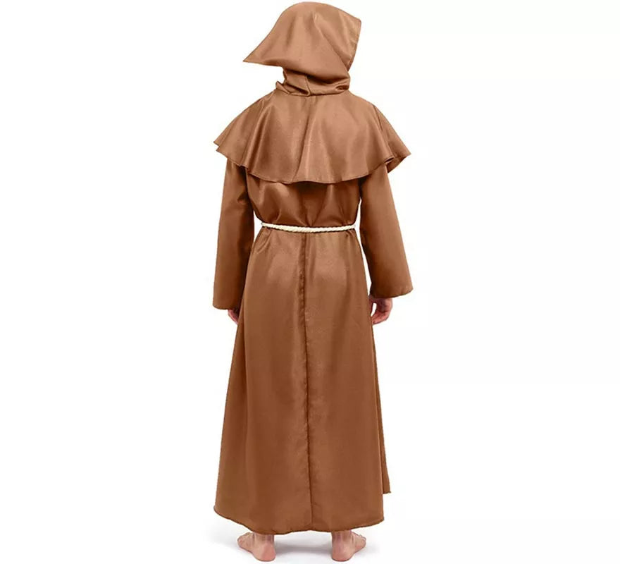 Translation missing: fr.Disfraz de Monje marrón para hombre