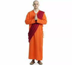 Déguisement moine Shaolin homme