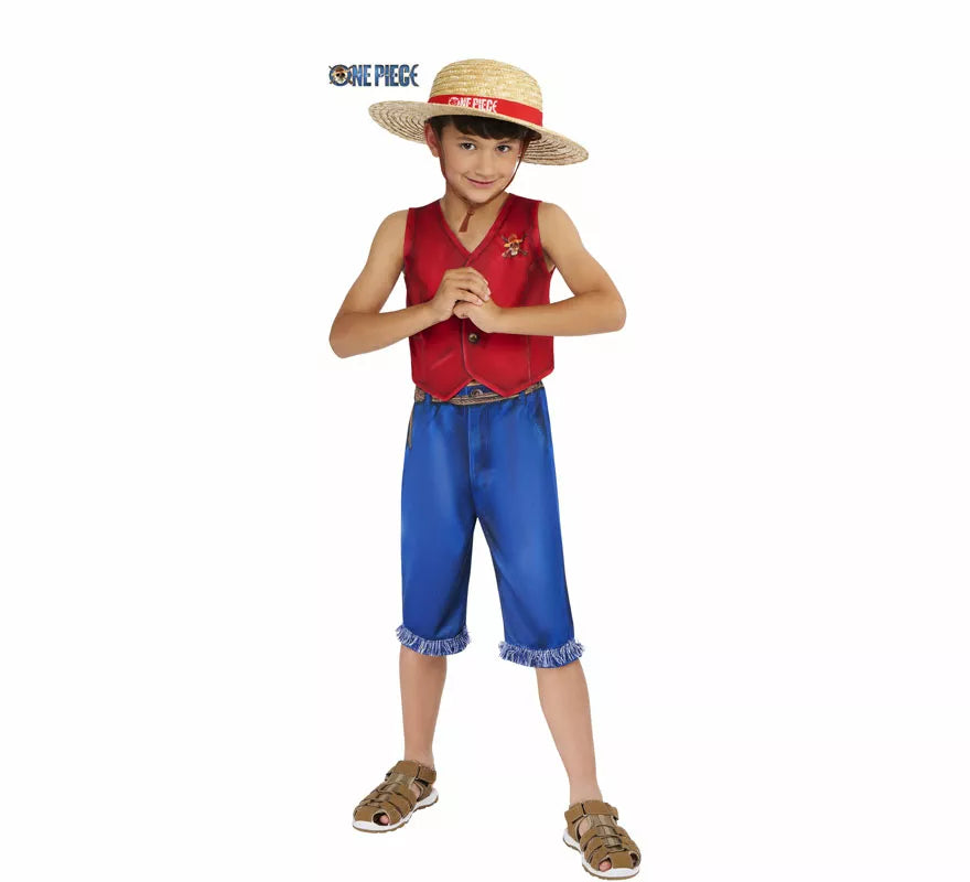 Translation missing: fr.Disfraz de Monkey D. Luffy para niño