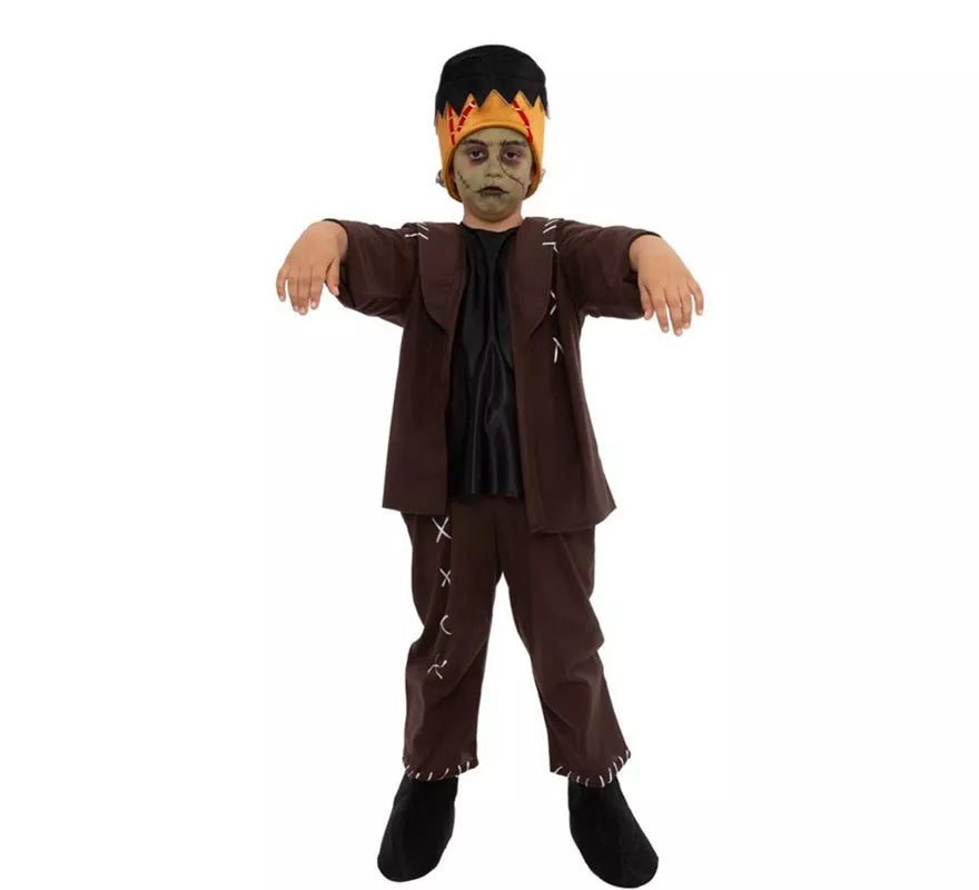 Translation missing: fr.Disfraz de Monstruo de Frankenstein para niño