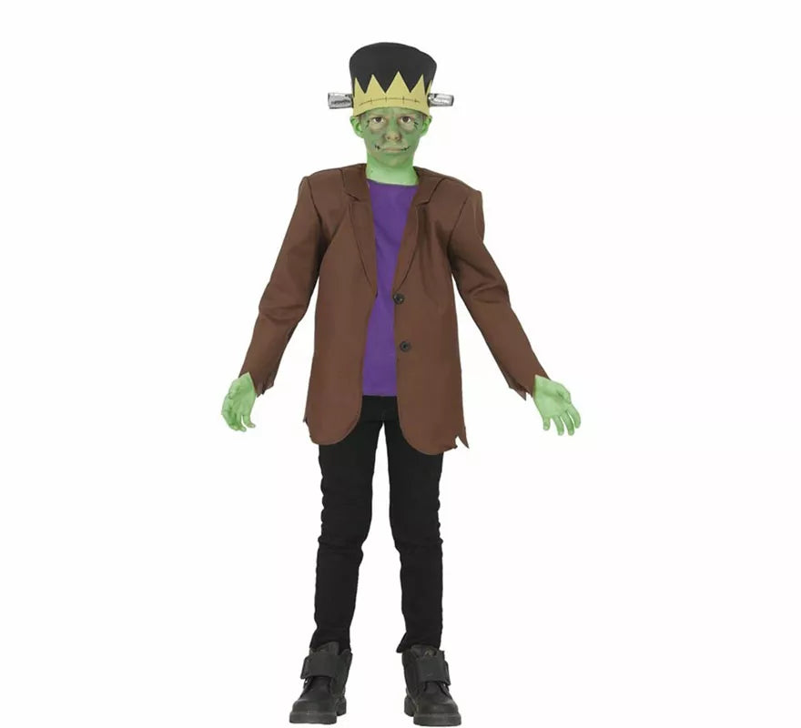 Translation missing: fr.Disfraz de Monstruo Frankenstein para niño