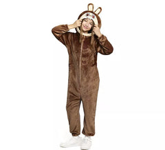 Déguisement Monstre Lulu marron enfant