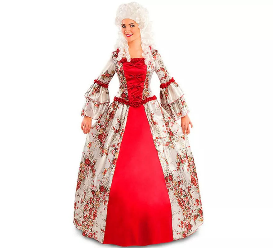 Translation missing: fr.Disfraz de Mujer Colonial roja para mujer