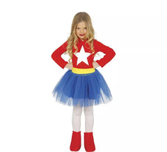 Déguisement de Super-Amérique avec tutu
