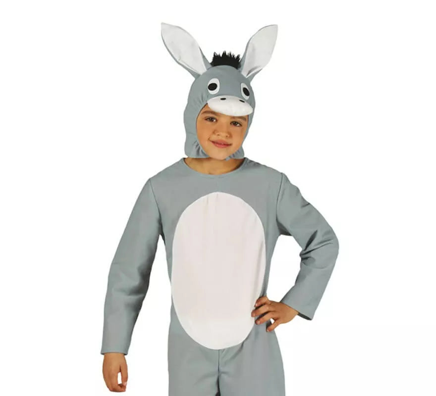 Disfraz de Mula gris para niños