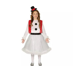 Déguisement de Bonhomme de Neige pour fille