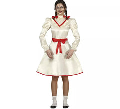 Costume de poupée hantée avec nœuds pour adolescents