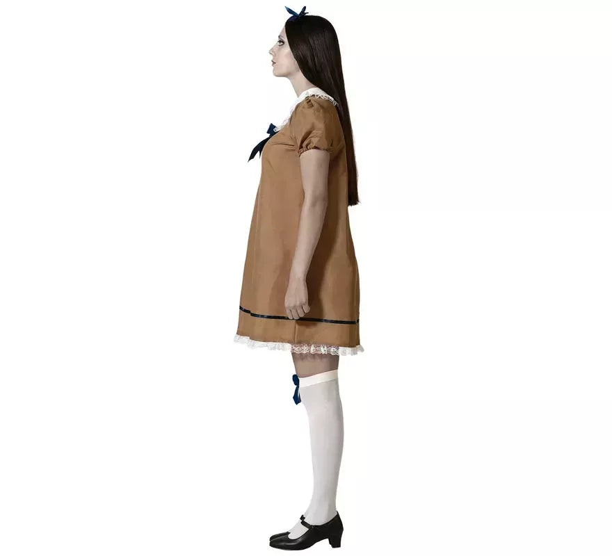 Disfraz de Muñeca Megan para mujer