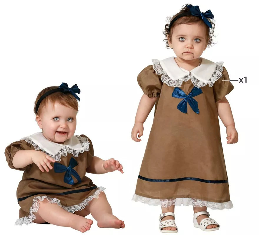 Translation missing: fr.Disfraz de Muñeca Megan para niña y bebé