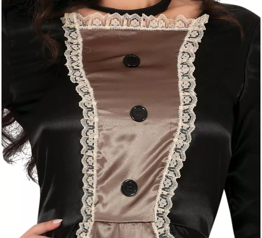 Translation missing: fr.Disfraz de Muñeca negra para mujer