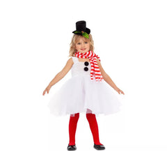 Déguisement de bonhomme de neige avec Tutu pour fille et bébé