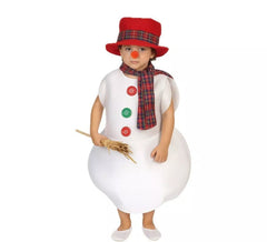 Déguisement de Bonhomme de Neige pour enfants de 9 à 11 ans
