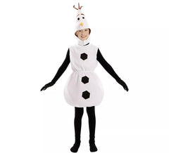 Costume de bonhomme de neige pour enfants