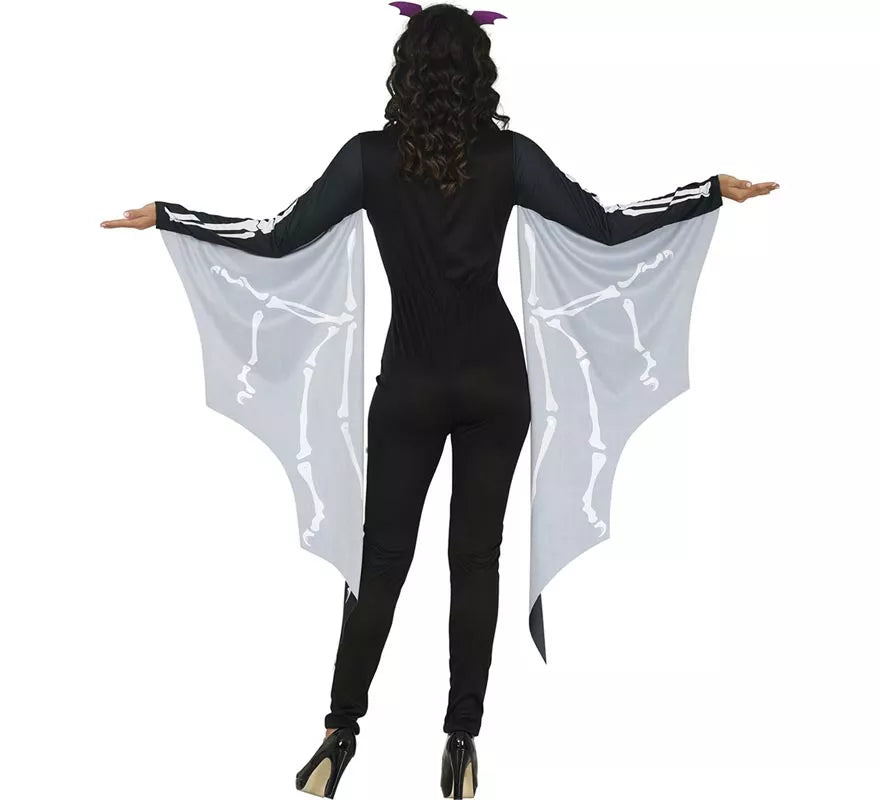 Translation missing: fr.Disfraz de Murciélago Esqueleto para mujer