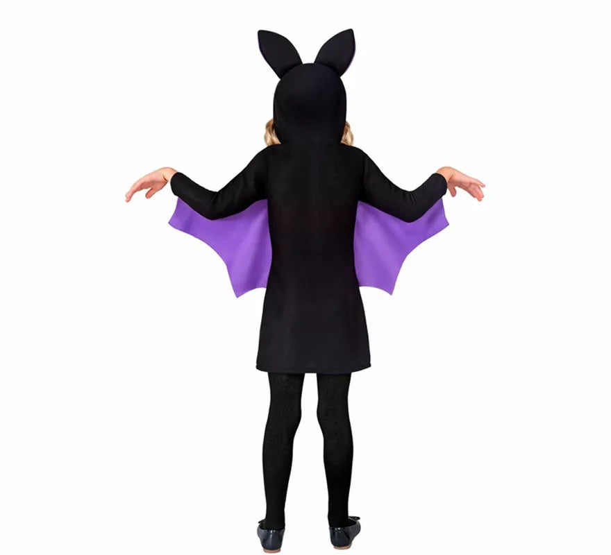 Translation missing: fr.Disfraz de Murciélago morado para niña