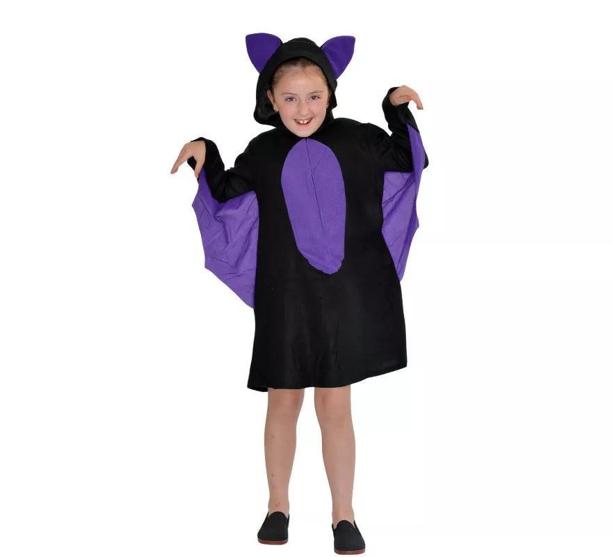 Translation missing: fr.Disfraz de Murciélago morado para niña