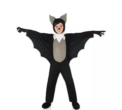 Déguisement de chauve-souris oreilles grises garçon