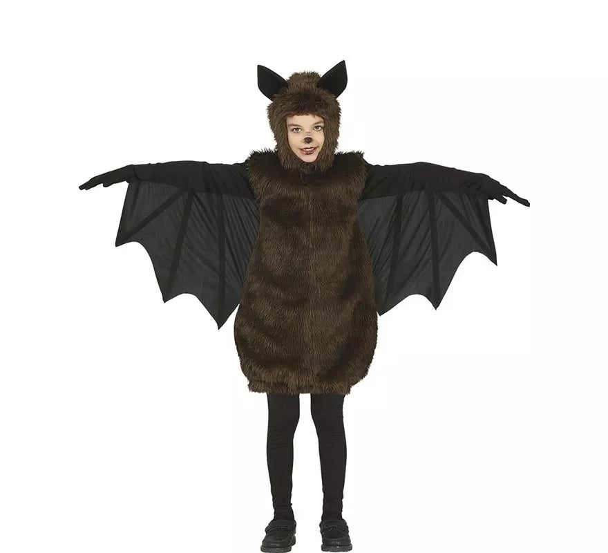 Translation missing: fr.Disfraz de Murciélago Peludo Oscuro para niño