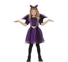 Déguisement chauve-souris violette fille
