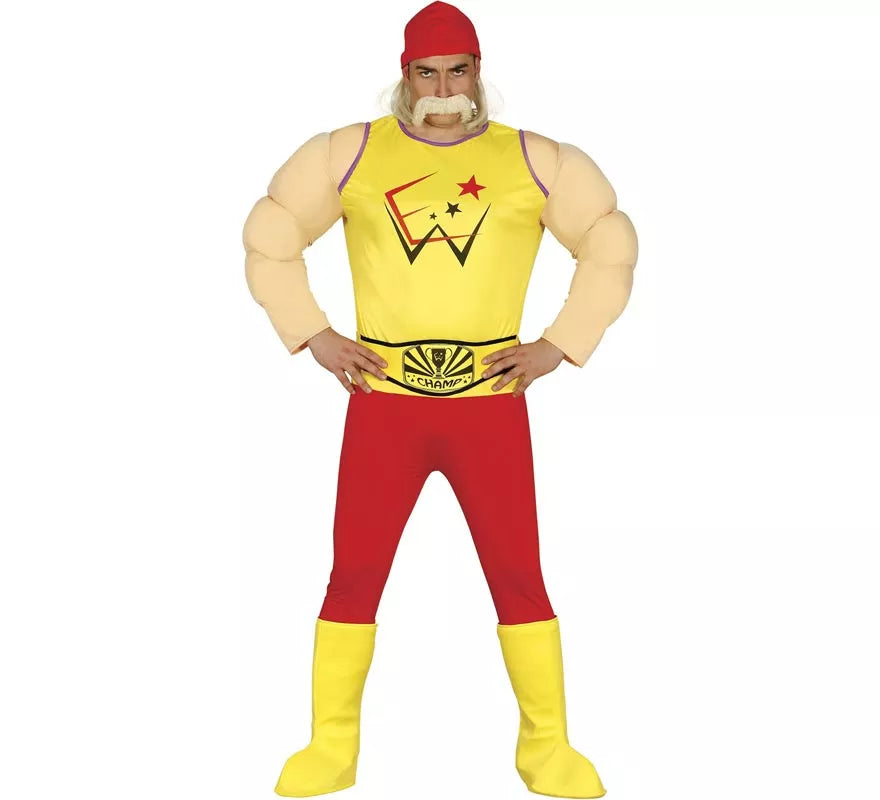 Translation missing: es.Disfraz de Musculoso de Lucha Libre para hombre