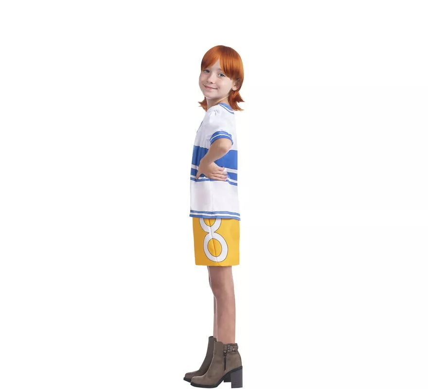 Translation missing: fr.Disfraz de Nami de One Piece para niña