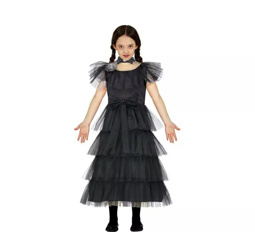 Translation missing: fr.Disfraz de Niña Siniestra Baile de Promoción para niña