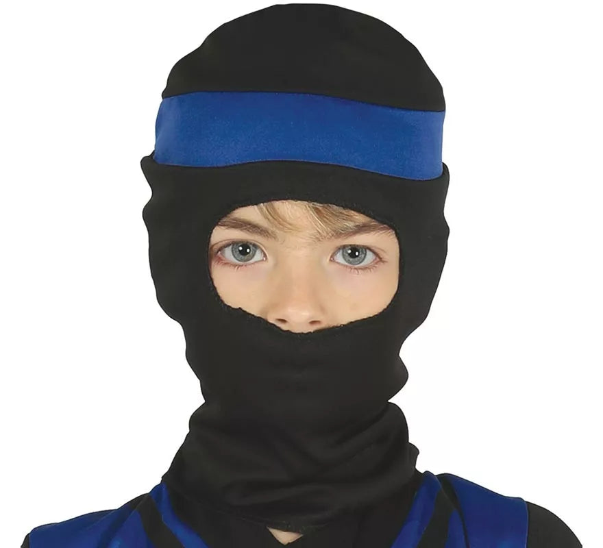 Translation missing: fr.Disfraz de Ninja azul y negro para niño