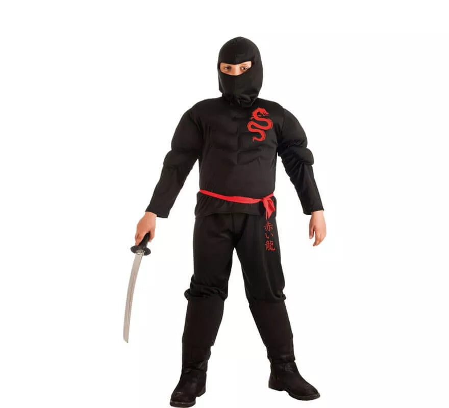 Disfraz de Ninja del Dragón para niño