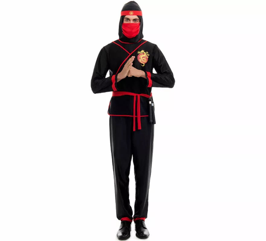 Translation missing: fr.Disfraz de Ninja Dragón para hombre