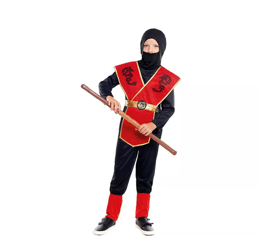 Translation missing: fr.Disfraz de Ninja Dragón para niño
