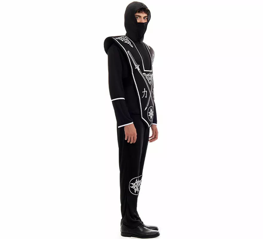Translation missing: fr.Disfraz de Ninja negro para hombre