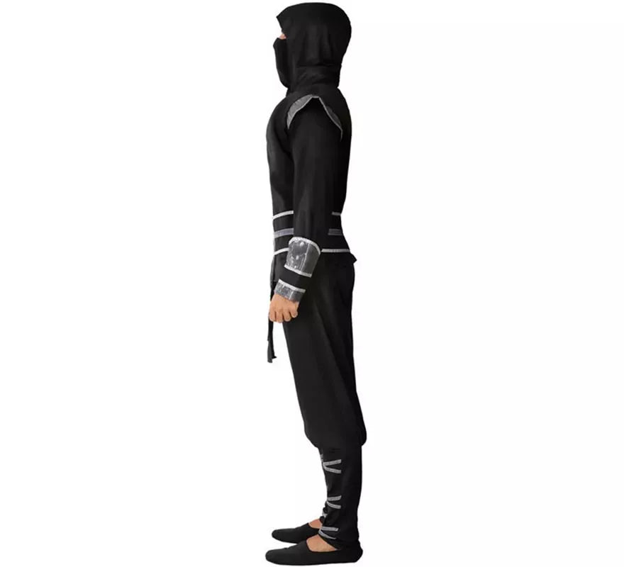 Translation missing: fr.Disfraz de Ninja Negro para hombre