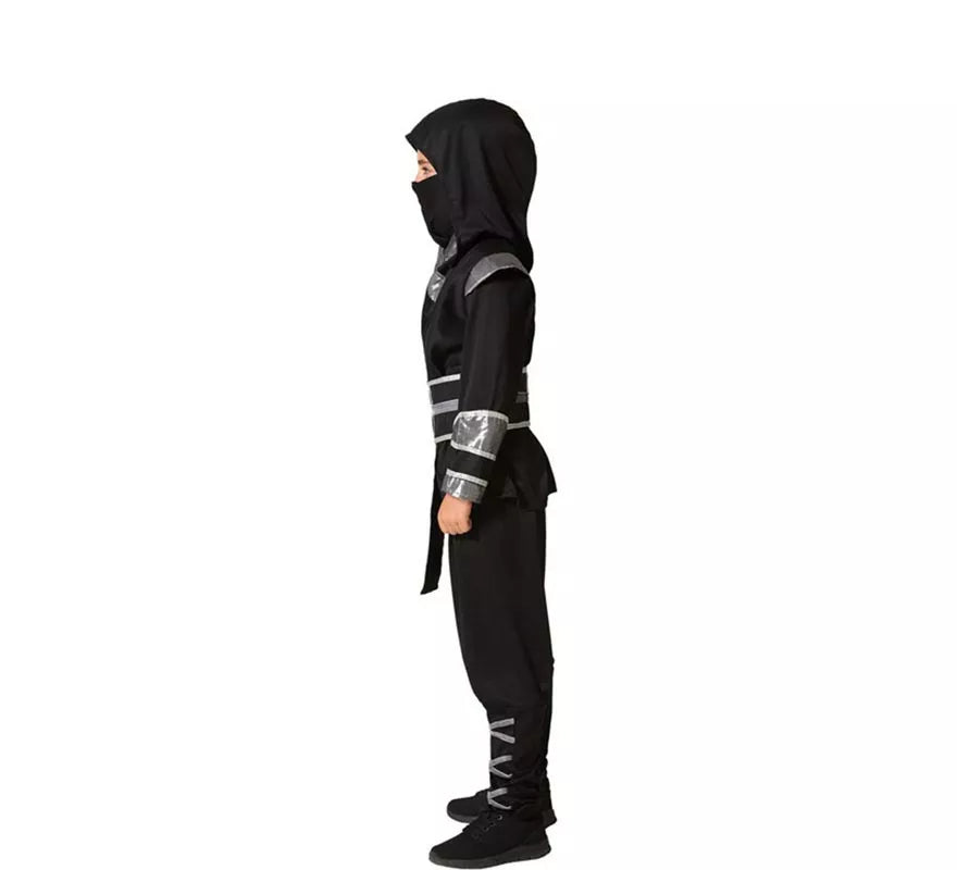 Translation missing: fr.Disfraz de Ninja Negro para niño