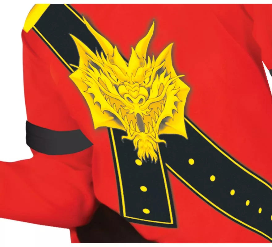 Disfraz de Ninja rojo para niño